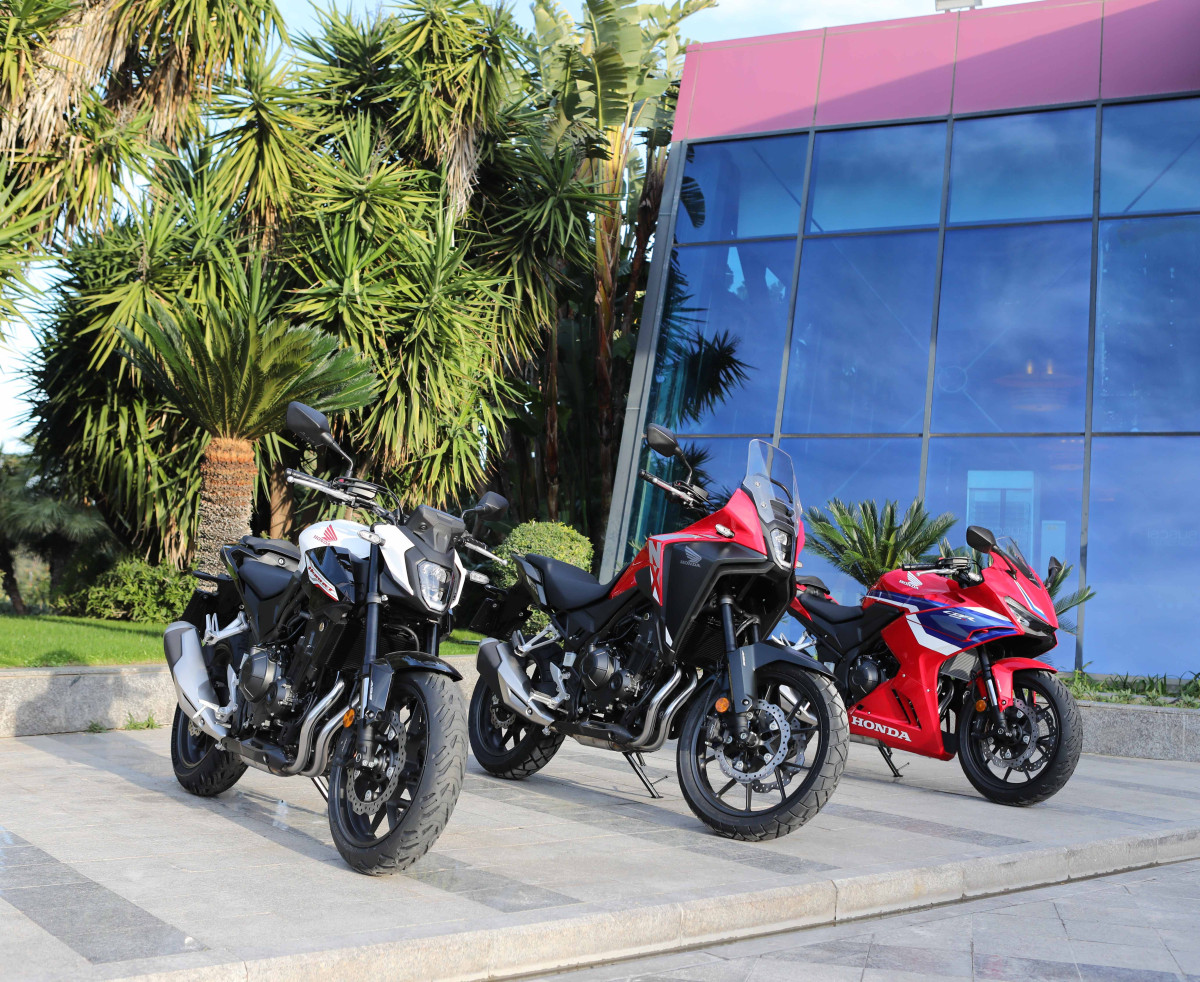 Honda 500 Serisi Türkiye’de:  Hornet 500, CBR500R ve NX50